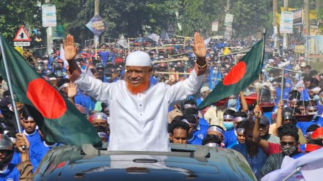 ৩ হাজার মোটরসাইকেল নিয়ে জামায়াত নেতা বুলবুলের নির্বাচনী শোডাউন