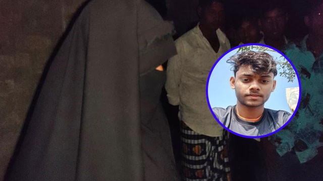 ভোলাহাটে প্রেমিকের বাড়িতে বিয়ের অনুষ্ঠানের আয়োজন, দরজায় প্রেমিকার অনশন